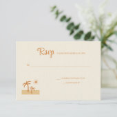 Abenteuer einer RSVP-Karte für die Lebensdauer RSVP Karte (Stehend Vorderseite)