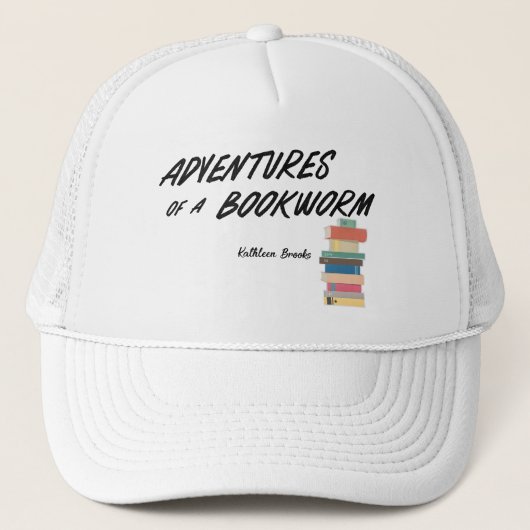 Abenteuer eines Buchwurms Truckerkappe (Vorderseite)