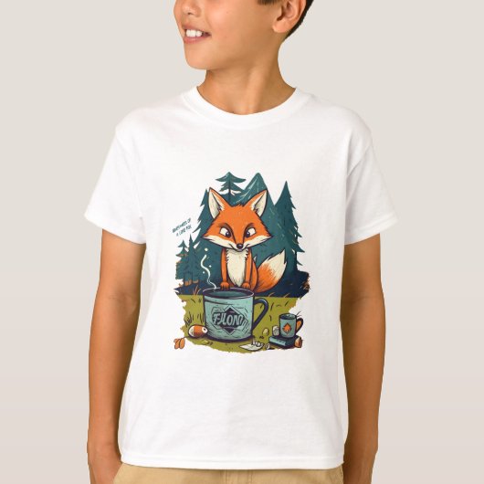 Abenteuer eines einsamen Fuchs T-Shirt (Vorderseite)