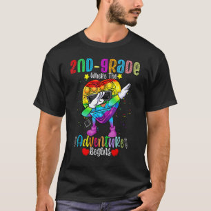 Abenteuer eines Lehrers der 2. Klasse beginnt erst T-Shirt