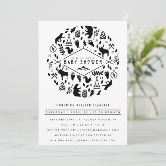 ABENTEUER EINLADUNG (Stehend Vorderseite)