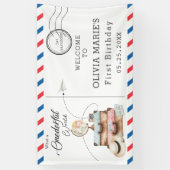 Abenteuer Einzigartige Reise Reise Post Mail Banner (Vertikal)