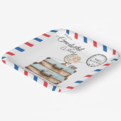 Abenteuer Einzigartige Reise Reise Post Mail Pappteller (Gewinkelt)