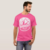 Abenteuer Erlebnis Tent Bergsee-Zauber Camping T-Shirt (Vorne ganz)