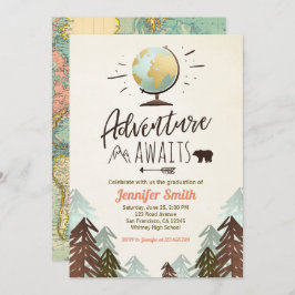 Abenteuer erwartet Abschluss Einladung Reisen