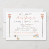 Abenteuer erwartet Babyparty-Einladung Einladung (Rückseite)