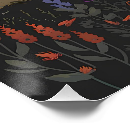 Abenteuer erwartet, direkt außerhalb des Horizonts Poster (Ecke)