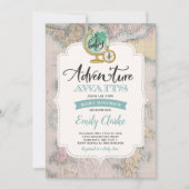 Abenteuer erwartet einladung (Vorderseite)