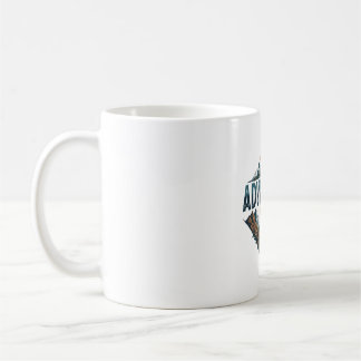 Abenteuer erwartet Gipfel & Täler Kaffeetasse