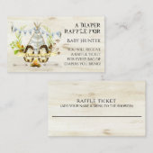 Abenteuer erwartet Igelteepee-WindelRaffle Begleitkarte (Vorne/Hinten)