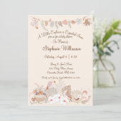 Abenteuer erwartet Little Explorer Boho Einladung (Stehend Vorderseite)