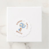 Abenteuer erwartet Luftballon Geschenkanhänger (Beispiel)