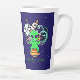 Abenteuer erwartet milchtasse