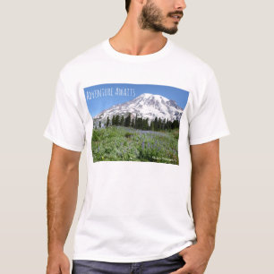 Abenteuer erwartet (Mt regnerischer) - Licht T-Shirt