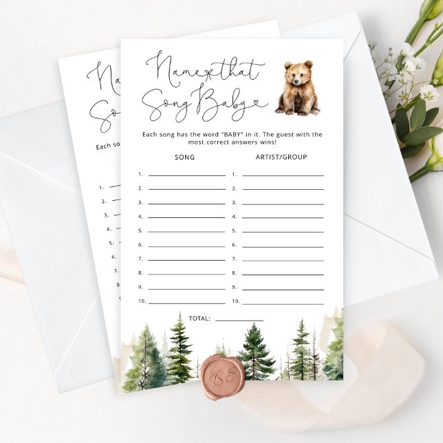 Abenteuer erwartet Name dieses Lied Baby Dusche Sp (Von Creator hochgeladen)