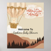 Abenteuer erwartet, Oh Junge, Begrüßungszeichen Poster (Vorne)