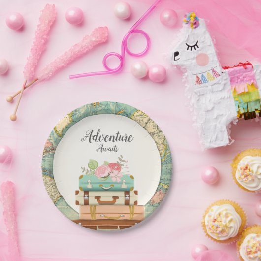 Abenteuer erwartet pappteller (Party)