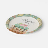 Abenteuer erwartet pappteller (Schrägansicht)