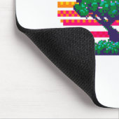 Abenteuer erwartet Pixel-Gaming Mousepad (Ecke)
