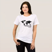 Abenteuer erwartet Tri-Blend shirt (Vorderseite voll)