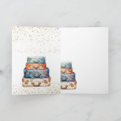 Abenteuer erwartet Verlassend Rente Karte (Innenseite)