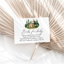 Abenteuer erwartet Waldbärenbücher für Kinder Begleitkarte