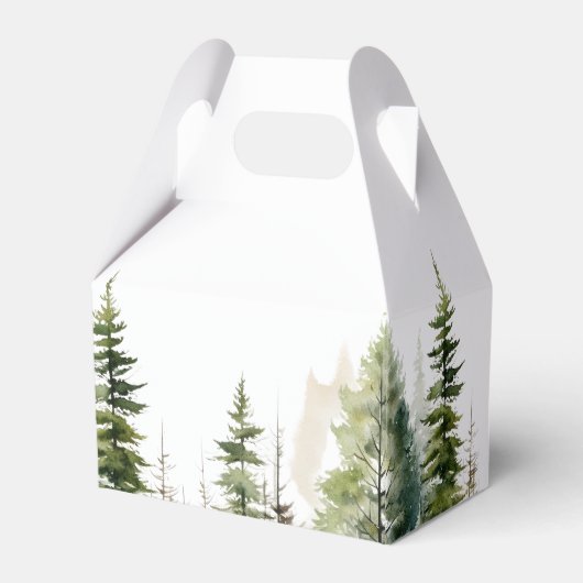 Abenteuer erwartet Waldbärendusche Geschenkschachtel (Rückseite)