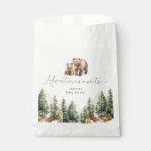 Abenteuer erwartet Waldbärendusche Geschenktütchen (Vorderseite)