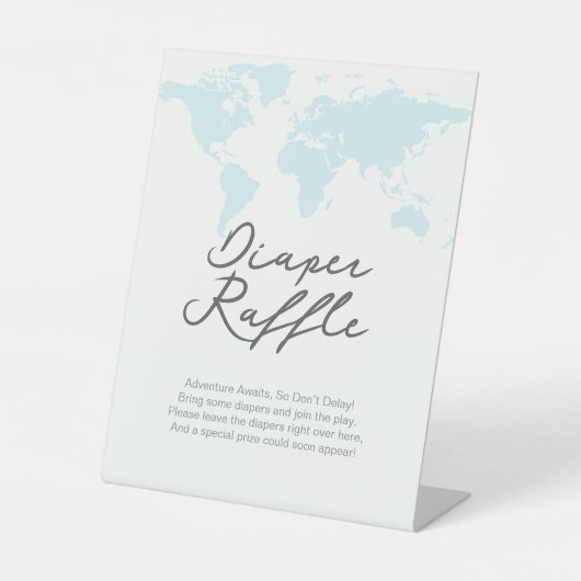 Abenteuer erwartet, Windelrumpf-Zeichen Sockelschild (Vorderseite)