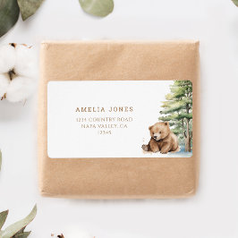 Abenteuer erwartet Woodland Bären Lieferadresse