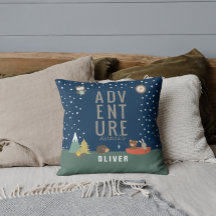 Abenteuer erwartet Woodland Boy Kids Wall Deco