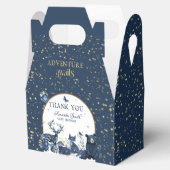 Abenteuer erwartet Woodland Night Animal Baby Show Geschenkschachtel (Geöffnet)