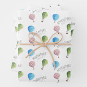 Abenteuer erwartet Wrapping Paper Flat Sheets Geschenkpapier Set (Beispiel)