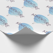 Abenteuer erwartet Wrapping Paper Geschenkpapier (Ecke)