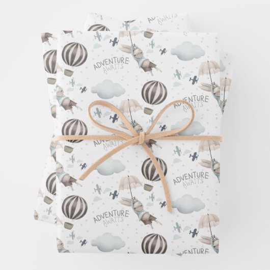 Abenteuer erwartet zwielichtige Wrapping Paper She Geschenkpapier Set (Beispiel)