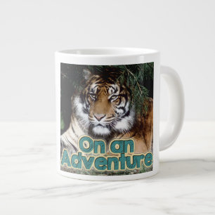 Abenteuer - Extra große Kaffeetasse Jumbo-Tasse
