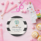 Abenteuer fängt Babyparty-Pappteller 7" an Pappteller (Party)