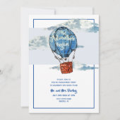 Abenteuer fängt Einladung an (Vorderseite)