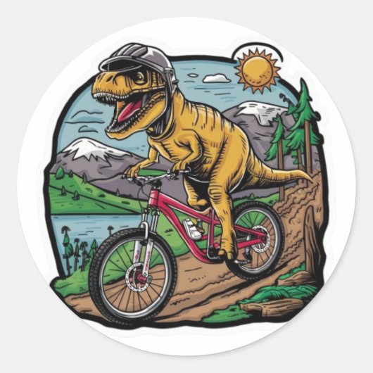Abenteuer: Farbenfrohe Vector Art Sticker (Vorderseite)