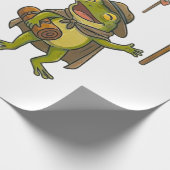 Abenteuer Frösche Kurzgeschichte Geschenkpapier (Ecke)