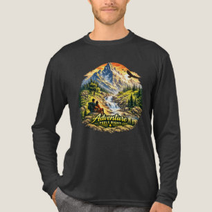 Abenteuer fühlen sich richtig an Tropeninsel Langa Tri-Blend Shirt