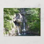 Abenteuer für jeden Bash Bish Falls, NY Postcard Postkarte (Vorderseite)