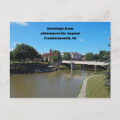 Abenteuer für jeden Frankenmouth, MI Postkarte (Vorderseite)