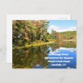 Abenteuer für jeden Holzteich Postkarte (Vorne/Hinten)