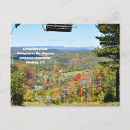 Abenteuer für jeden Mohawk Mountain, CT Postkarte