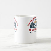 Abenteuer geh raus und spiel kaffeetasse (Mittel)