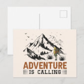 Abenteuer heißt Postkarten rufen (Vorne/Hinten)