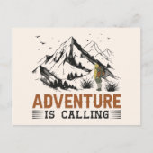 Abenteuer heißt Postkarten rufen (Vorderseite)