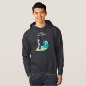 Abenteuer "Hoher Tide: Surfer's Pride" Strand Hoodie (Vorne ganz)