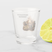 Abenteuer-Hütten-Trip-Junggesellenabschied-Rustika Schnapsglas (Rückseite)